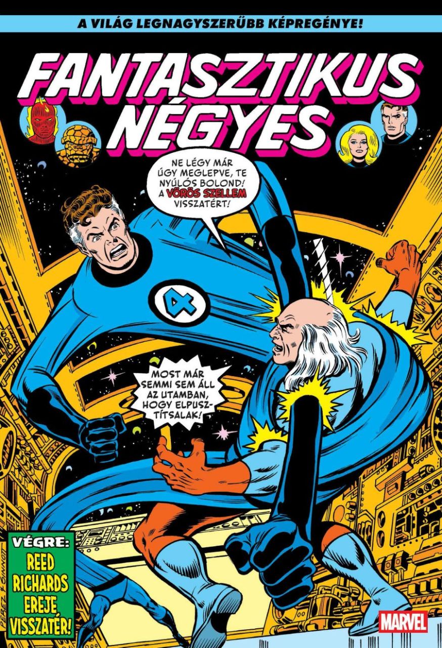 Fantasztikus Négyes 23. - REED RICHARDS EREJE VISSZATÉR! puhatáblás képregény előrendelés